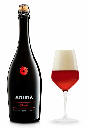 Anima Dante - Single Bottle with a Glass