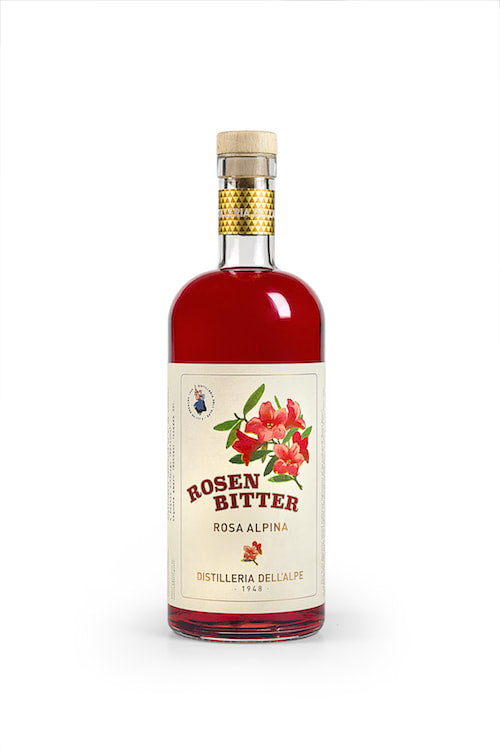 Distilleriadell_Alpe Rosen Bitter-Rosa Alpina - 500 × 750px - Single Bottle