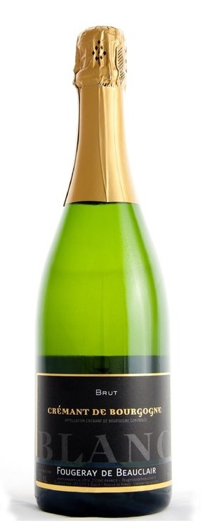 Fougerayde Beauclair NV Brut Cremantde Bourgogne Blanc - Single Bottle