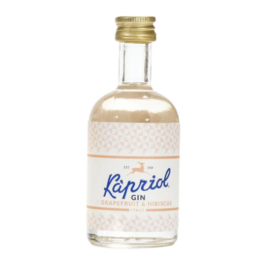 Kapriol Grape fruit_Hibiscus Gin 50ml - Single Bottle
