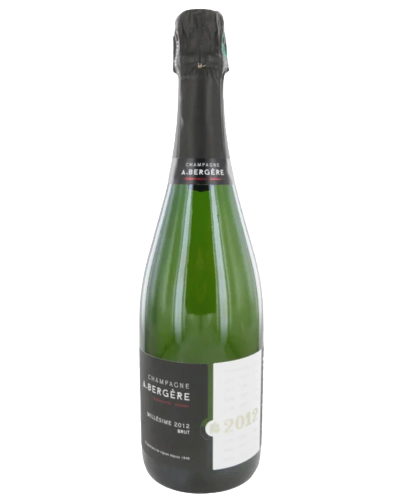 A.Bergere Prestige Milliseme Brut 2012