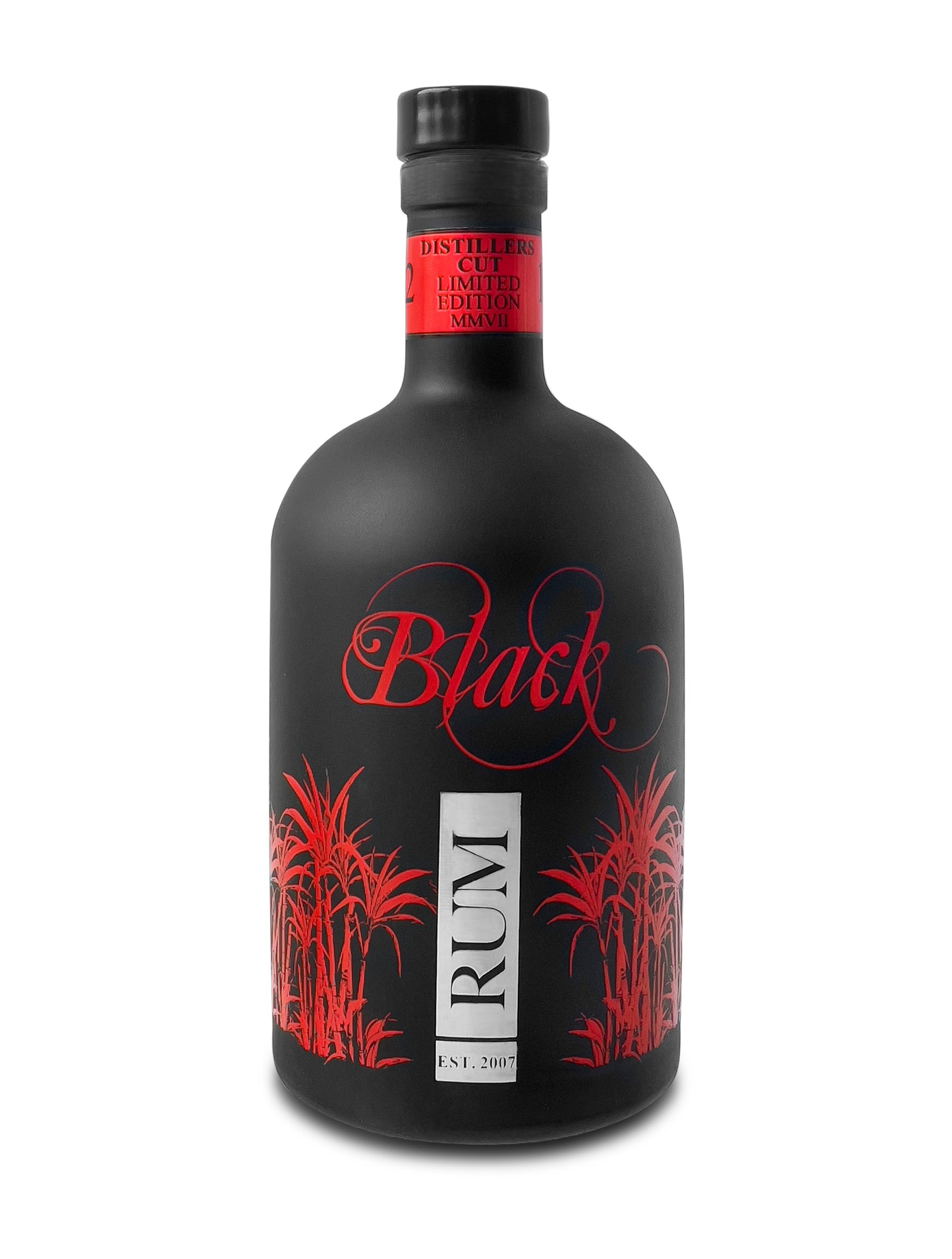 Gansloser Black Rum Distillers Cut 700ml 54% ABV