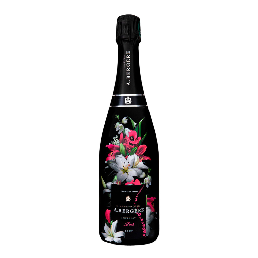A. Bergere NV Flowers Rose - Single Bottle