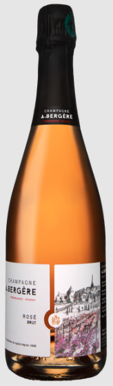    A.Bergere Rose Brut NV - Single Bottle