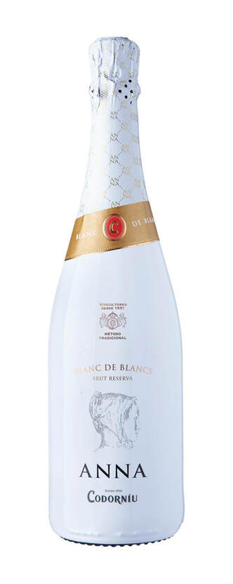 Codorniu NV ANNA Blanc de Blanc - 332 × 831px - Single Bottle