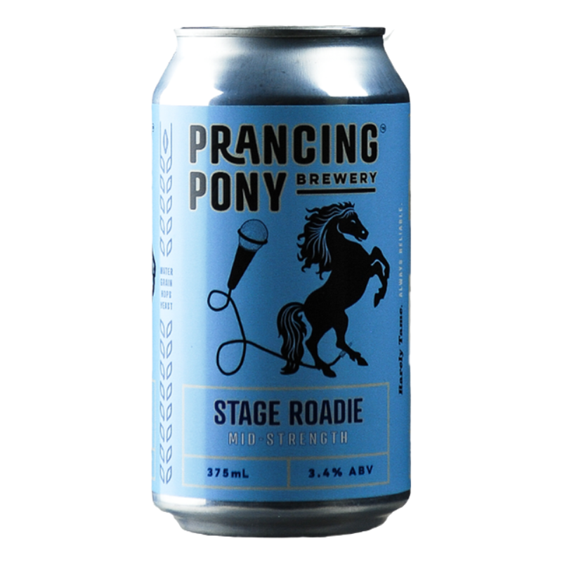 Prancing Pony Brewery Stage Roadie Mid Strength - Single Can