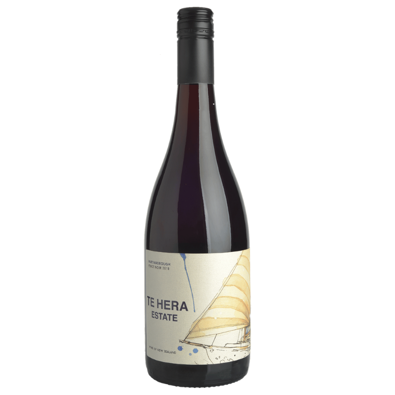 Te Hera Estate Pinot Noir 2018 - single bottle