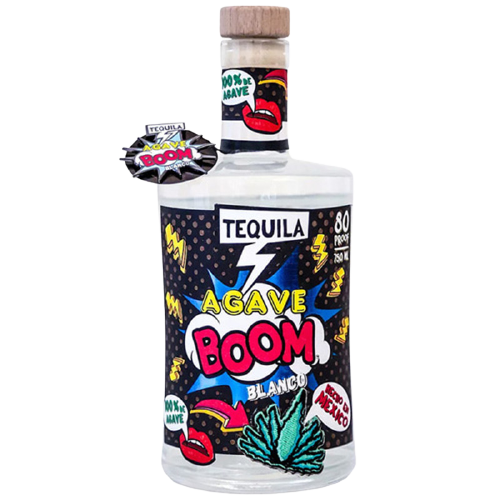 Tequila Band it A gave Boom Blanco - 500 × 500px - Single Bottle
