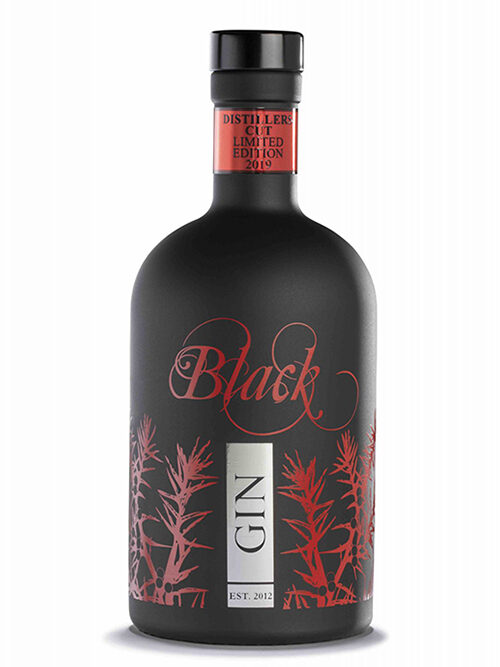 Gansloser Black Gin Distillers Cut 700ml 60% ABV