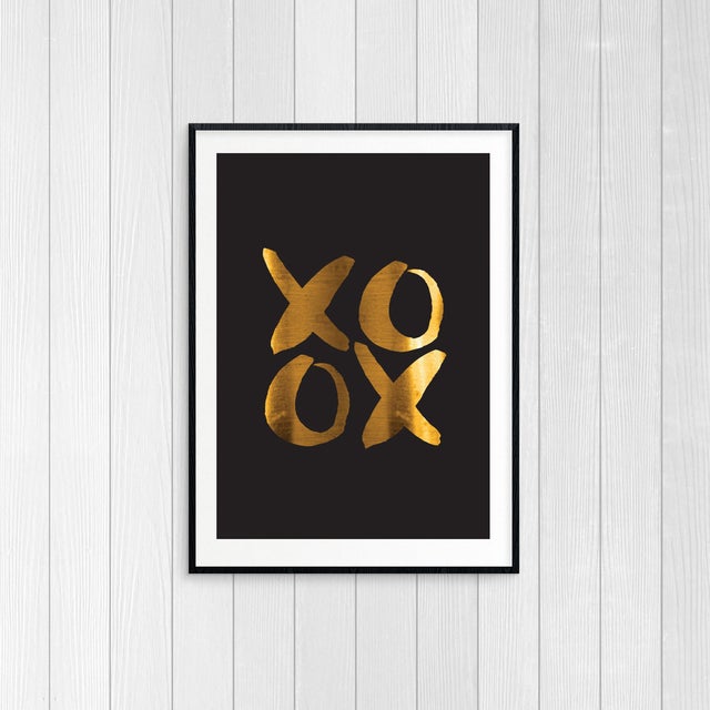 XOXO (Black) - Single Poster