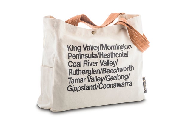 Wine Tote Bag - Aussie Wine Regions